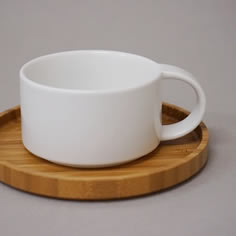 ambaiコーヒーカップ＆竹皿
